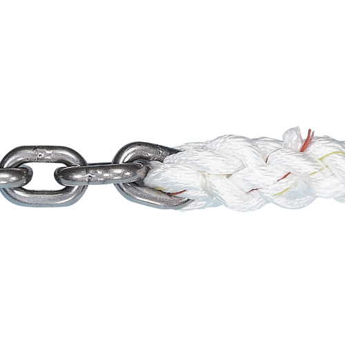 Hot Sale 3 Strand Twisted Anchor Line With Chain For Marine Use Santong