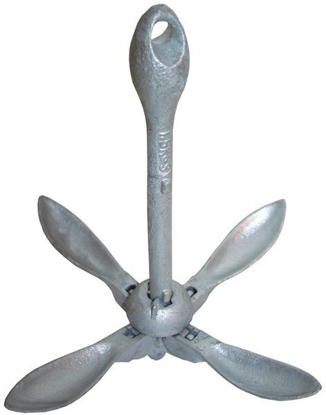 Good quality FOLDING ANCHOR TYPE A HDG with 1.5KG, 2.5KG, and 3.2KG specification