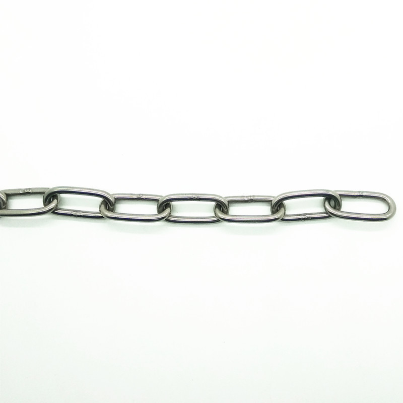 hot dipped GALV DIN763 long link mooring chain