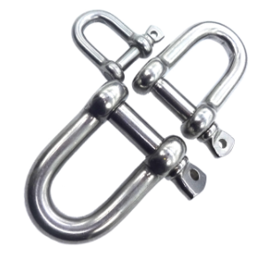 Hot performance Stainless Steel SHACKLES AISI316 STRAIGHT DEE with 4mm, 5mm, 6mm diameter