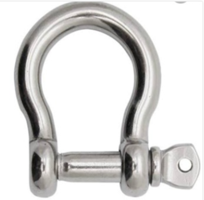 SHACKLES AISI316 BOW TYPE 14,16,20mm