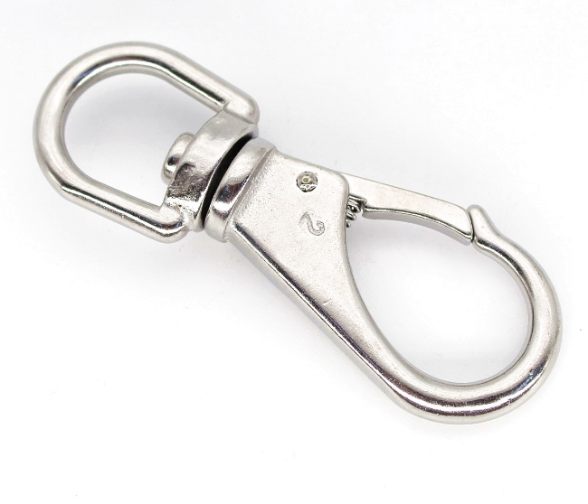 SNAP HOOK AISI316 WITH SWIVEL CASTED