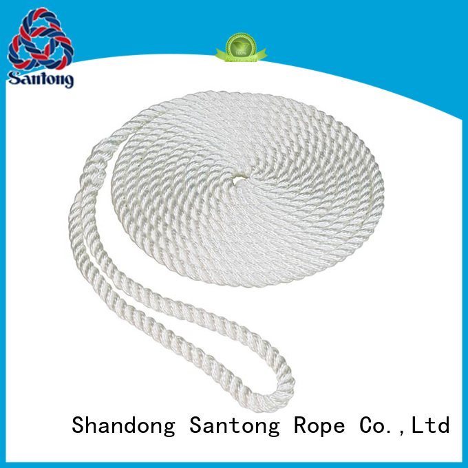 SanTong light braided rope factory for pilings