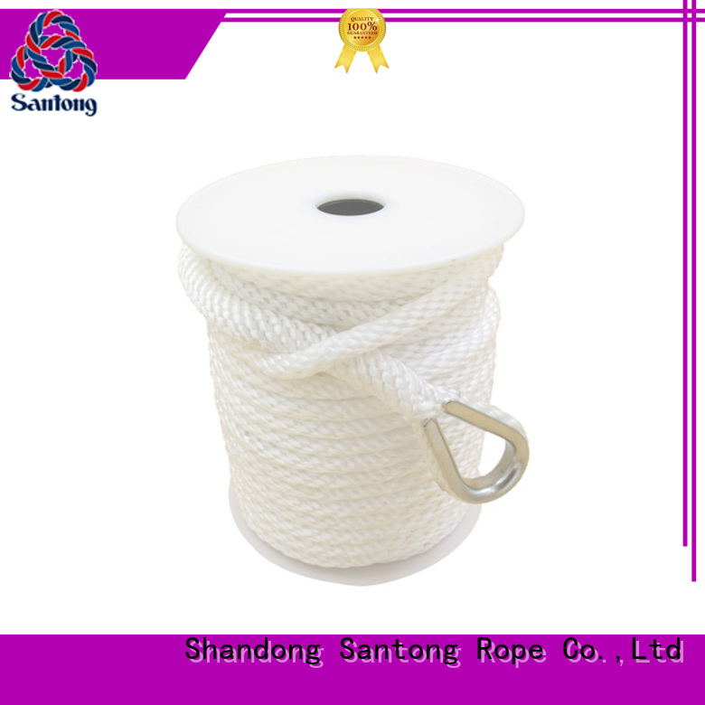 professional anchor rope for boats factory price