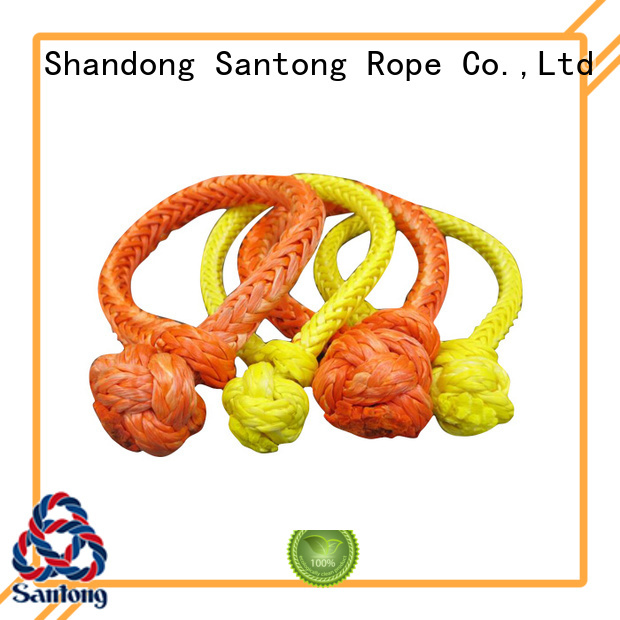 practical shackle rope orange series for car