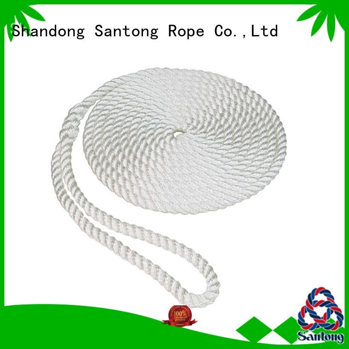 SanTong practical boat fender rope design for prevent damage from jetties