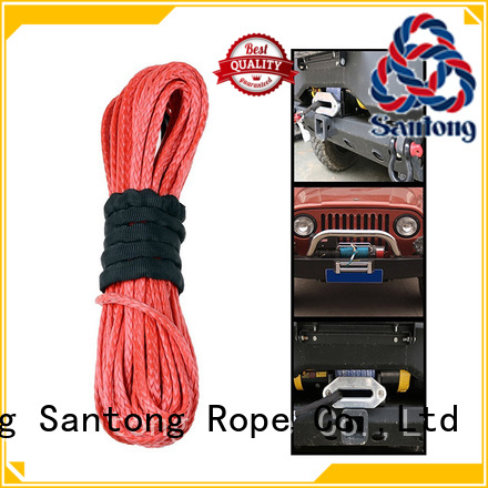 SanTong winch synthetic winch rope wholesale for car