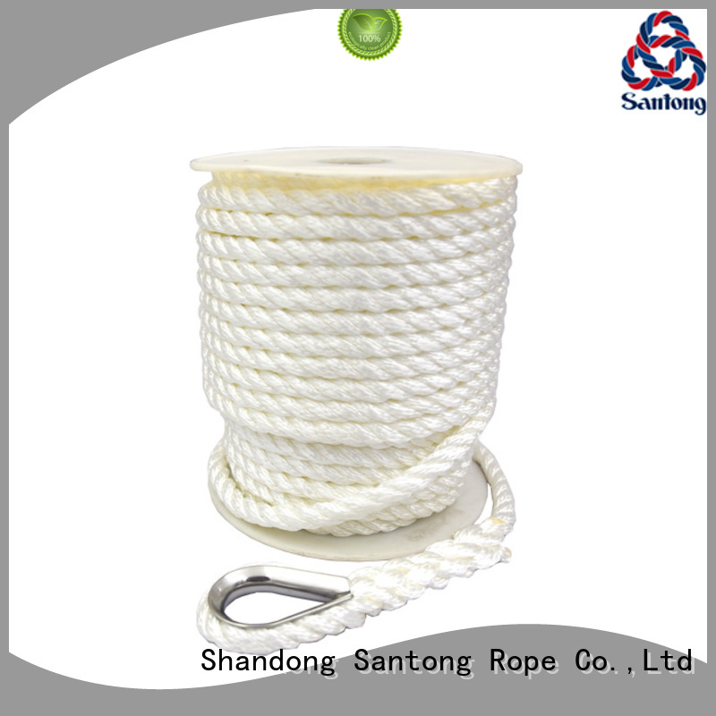 SanTong white boat anchor rope supplier for gas