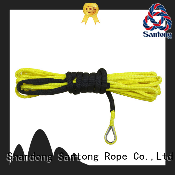 SanTong uhmwpe synthetic winch rope directly sale for car
