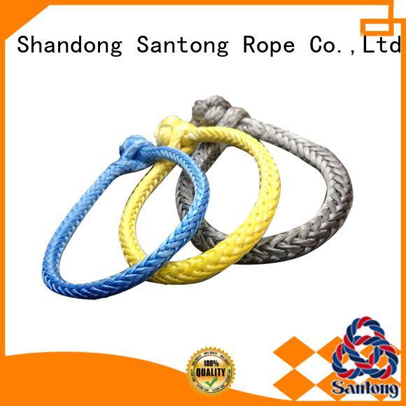 SanTong braided rope shackle from China for vehicle