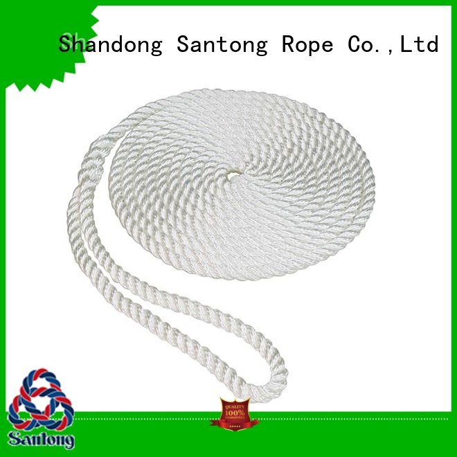 SanTong braided rope with good price for pilings