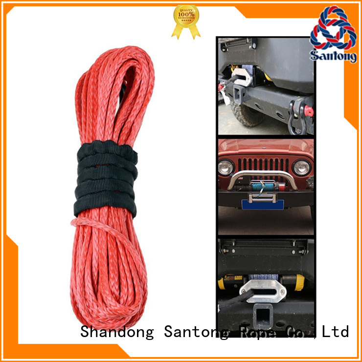 SanTong light synthetic winch line directly sale for vehicle
