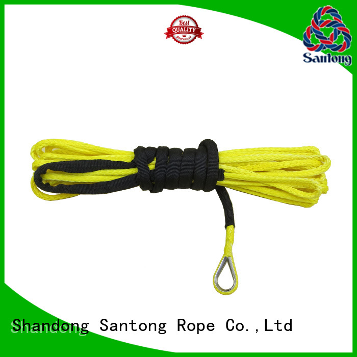 SanTong synthetic winch line directly sale for truck