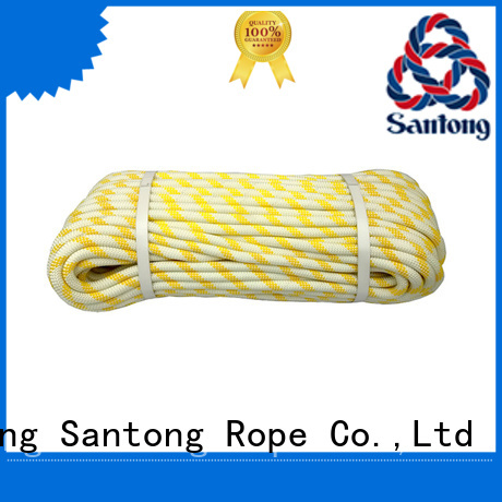 SanTong abrasion resistance static climbing rope customized for abseiling