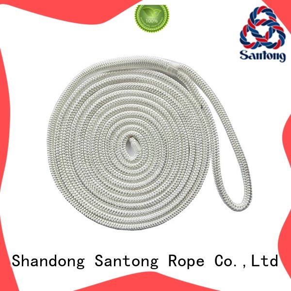 SanTong polyester mooring rope factory price for tubing