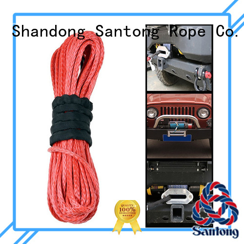 SanTong product synthetic winch line directly sale for car