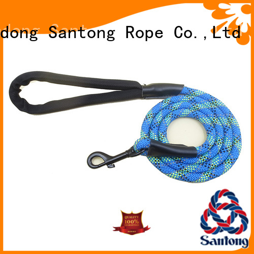 SanTong long lasting braided dog leash factory price for dog