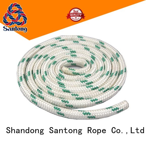 anti-wear braided nylon rope design for sailboat