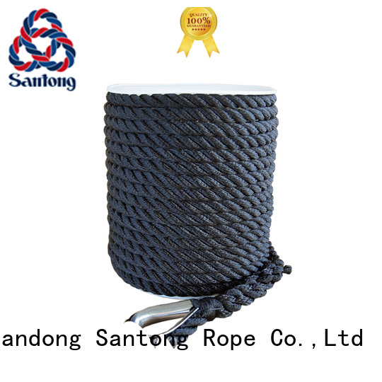 double polyester rope factory price for gas SanTong