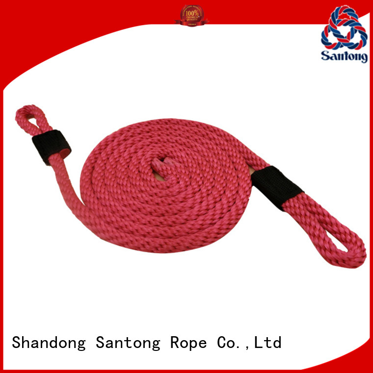 SanTong light polyester rope with good price for docks